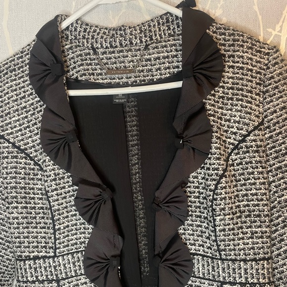 Knit Plaid Studio Blazer - Picture 6 of 8